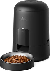 PETLIBRO Automatic Cat Feeder front view showcases compact design and timed meals