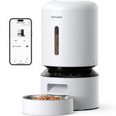 PETLIBRO automatic feeder with wifi control enables remote meal scheduling for busy households.