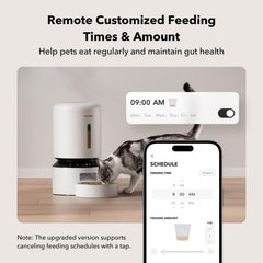 PETLIBRO voice-call-meal-alert allows recording meals to guide pets remotely.