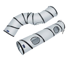 PetLike S Cat Tunnel pops up for quick play and easy storage.