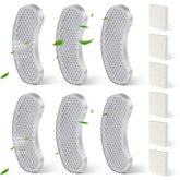 Petlipo filter replacement 6pc set for cleaner, fresher pet drinking water.
