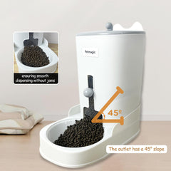 Petmagic Gravity cat feeder desiccant keeps kibble fresher between fills