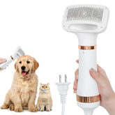Petmarket 2-in-1 dog blow dryer with slicker brush in a compact unit