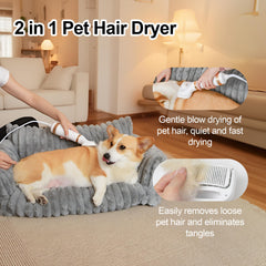 Petmarket 3-speed control dog dryer for versatile grooming