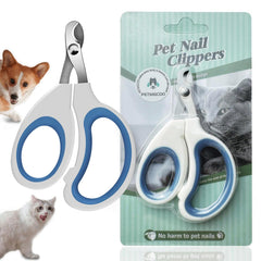 PETMGCOO nail clippers with ergonomic grip for comfortable, controlled trimming.