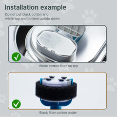 PetNeizance pre-filter sponges extend filter life and water clarity