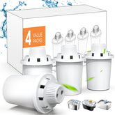 PETNF dog water fountain filter 4-pack fits D2341 for clean, fresh water.
