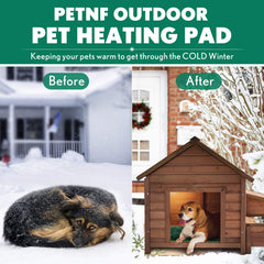 PETNF outdoor heating pad 60x90cm size suitable for small animals like cats and puppies
