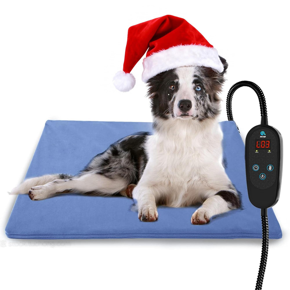 PETNF heating pad front view showing adjustable temperature for cozy pet warmth.