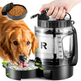 PETNF portable dog water bottle cap-seal demonstrates reliable leak prevention during outdoor use.