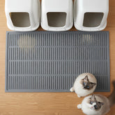PetNova XL Litter Mat 39x29 coverage reduces litter spread in multi-cat homes