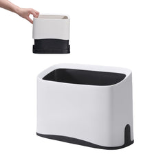 Petocat cat litter scoop holder front view illustrating tidy space and convenient scoop storage