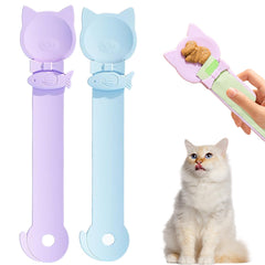 PETPAWLOVELY 2PCS cat treat spoon packaging, gift-ready box for cat owners