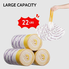 Petpivot 60-count litter bags pack highlights value and quick replacement.