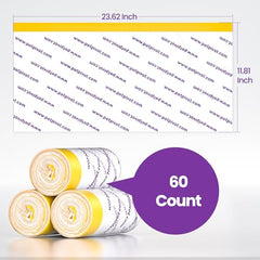 PetPivot open-top AutoScooper liners inside the box enable quick self-cleaning.