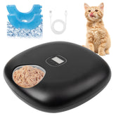 Pet Prime 6-Meal Feeder front view highlighting six portions for scheduled meals.