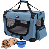 Petprsco collapsible crate setup for quick travel readiness