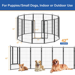 PETREEK dog playpen no-tools-setup enables fast portable use