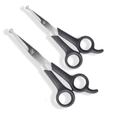 Pets First dog scissors body with rounded tips for safe grooming and smooth cuts.
