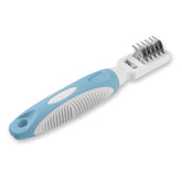 Pets First professional pet mat remover blue handle for gentle detangling.