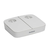 PetSafe Analog 2 Meal Feeder front view shows a compact, dependable pet food dispenser for timely meals.