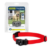 PetSafe Deluxe Ultralight receiver collar stays waterproof for reliable all-weather dog fence use.