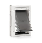 PetSafe Extreme Weather Door front view shows a sturdy, ready-for-use frame for year-round access