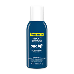 Petsafe SSSCAT air burst demonstrates odorless boundary training for off-limits areas.