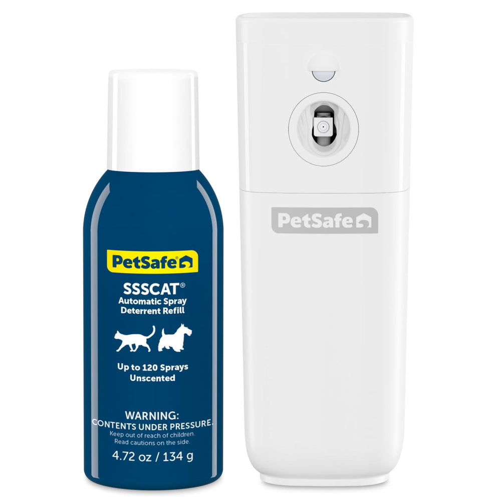 PetSafe SSSCAT automatic spray deterrent with motion detection for boundary training.
