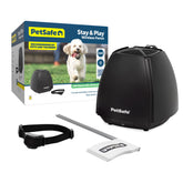 PetSafe Stay and Play transmitter setup demonstrates fast wireless boundary creation for yard safety.