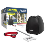 PetSafe Stay & Play transmitter powering a wireless boundary for yard safety