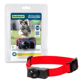 PetSafe wireless fence transmitter inside enables quick portable boundary setup.