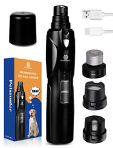 Petsaunter dog nail grinder with LED light for clearer viewing during trimming