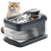 PETSEE S7 Plus front view fountain for cats and dogs with steady hydration
