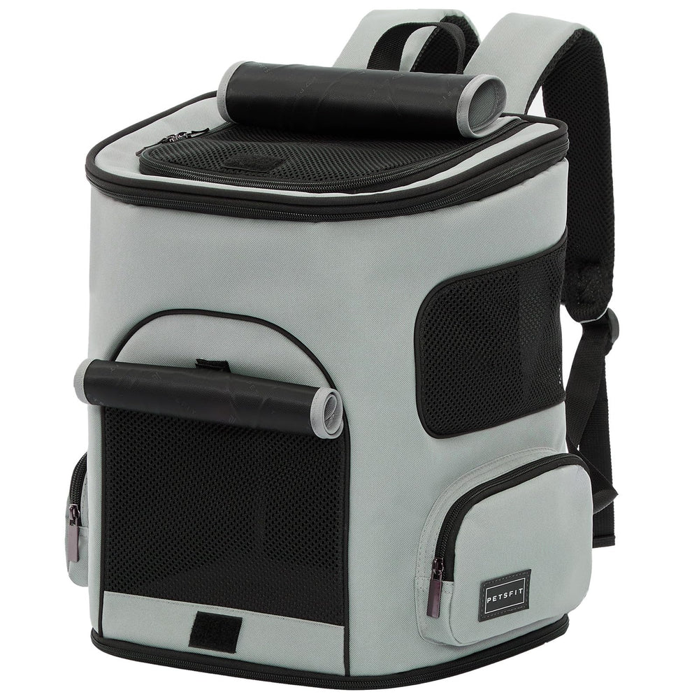 Petsfit cat backpack waist protection enhances ergonomic comfort on long trips.