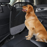 Petsfit dog car barrier backseat mesh keeps the cabin secure and distraction-free.