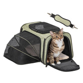 Petsfit expandable rabbit carrier under-seat design for travel comfort