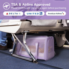 Petsfit lockable zipper adds extra containment during travel