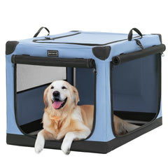 Petsfit Soft Dog Crate spiral frame enabling adjustable tension for durable shape