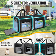 Petskd litter box inside view highlights onboard waste management for travel.