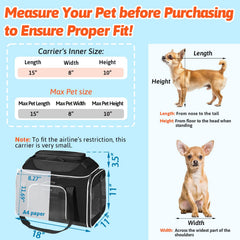 Petskd top-expandable pet carrier wheels top view shows compact profile.