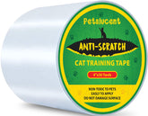 Petslucent cat scratch tape green 4in-30yds roll protects furniture and deters scratching.