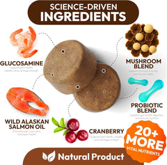 Petsology reishi dogs chews emphasize immune balance and vitality
