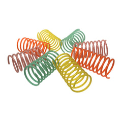 Petsport Cat Springs Large 8pk pack for indoor play promoting mental stimulation.