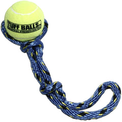PetSport Fling Thing ball-rope closeup for durable bounce and tug fun.