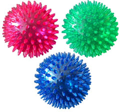 Petsport Gorilla Spiky Ball small pack—durable 3-pack for daily fetch play.
