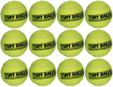 PetSport Jr Tuff Ball small dog toy in action for interactive play and training.