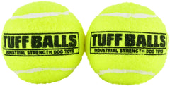 PetSport Mini Tuff Ball pack of 2 for small dogs' play and exercise.