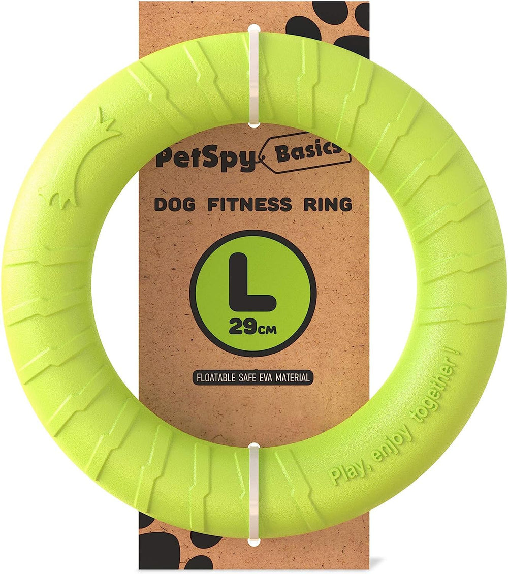 PetSpy Ring Toy in flight-disc design for long throws and fetch