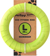 PetSpy Ring Toy in flight-disc design for long throws and fetch